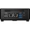 MSI Cubi N ADL-002EU Intel® N N100 4 GB DDR4-SDRAM 128 GB SSD Windows 11 Pro Mini PC Fekete