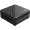 MSI Cubi N ADL-002EU Intel® N N100 4 GB DDR4-SDRAM 128 GB SSD Windows 11 Pro Mini PC Fekete