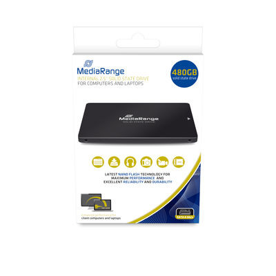 MediaRange MR1003 SSD meghajtó 2.5" 480 GB Serial ATA III TLC