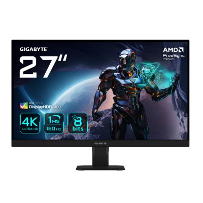 GIGABYTE GS27U EU számítógép monitor 68,6 cm (27") 3840 x 2160 pixelek 4K Ultra HD LCD Fekete