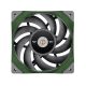 Thermaltake Toughfan 12 Racing Green High Static Pressure Radiator Fan Univerzális Ventilátor 12 cm Zöld 1 dB