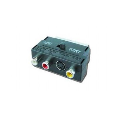 Gembird CCV-4415 video átalakító kábel SCART (21-pin) 3 x RCA + S-Video