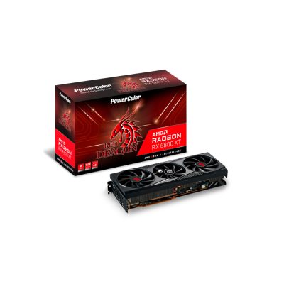 PowerColor Red Dragon AMD Radeon RX 6800 XT 16 GB GDDR6 - BONTOTT