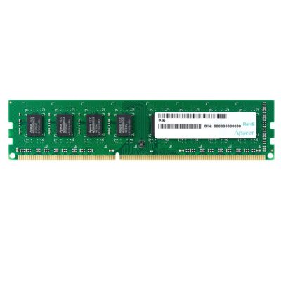 Apacer AS04GFA60CATBGJ memóriamodul 4 GB 1 x 4 GB DDR3 1600 Mhz