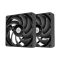 Thermaltake TOUGHFAN 12 Pro Számítógép ház Ventilátor 12 cm Fekete 2 dB