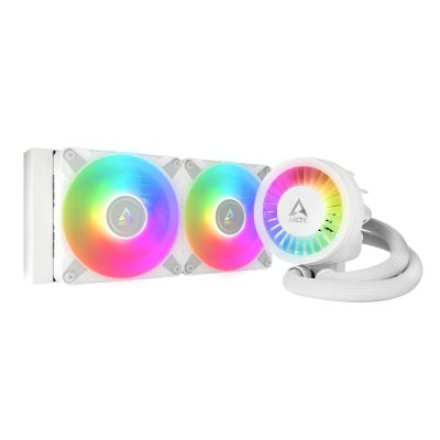 ARCTIC Liquid Freezer III 240 A-RGB Processzor Minden az egyben folyadékhűtés 12 cm Fehér 1 db