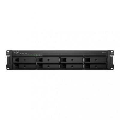 Synology RackStation RS1221RP+ tárolószerver NAS Rack (2U) Ethernet/LAN csatlakozás Fekete V1500B