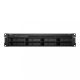 Synology RackStation RS1221RP+ tárolószerver NAS Rack (2U) Ethernet/LAN csatlakozás Fekete V1500B