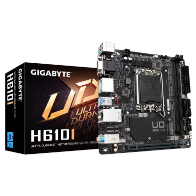 Gigabyte H610I alaplap Intel H610 Express LGA 1700 mini ITX