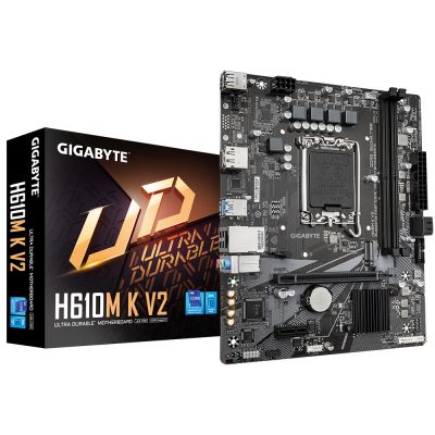 GIGABYTE H610M K V2 alaplap Intel H610 LGA 1700 Micro ATX