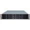 Inter-Tech IPC 2U-2412 Rack Fekete, Ezüst