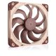 Noctua NF-A14X25 G2 LS-PWM számítógépes hűtőrendszer Számítógép ház Hűtő 14 cm Bézs, Barna 1 db