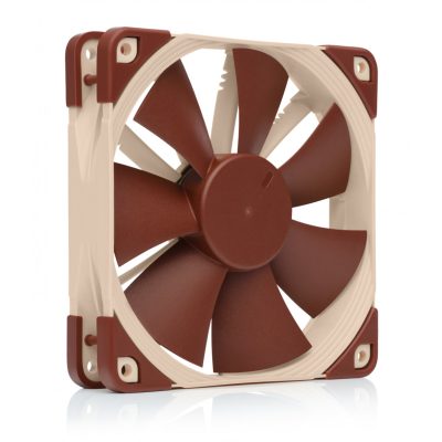 Noctua NF-F12 Számítógép ház Ventilátor 12 cm Bézs, Barna