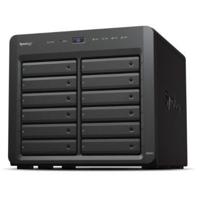 Synology DiskStation DS2422+ tárolószerver NAS Tower Ethernet/LAN csatlakozás Fekete V1500B