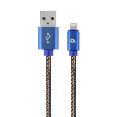 Cablexpert CC-USB2J-AMLM-2M-BL Lightning kábel Kék
