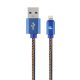 Cablexpert CC-USB2J-AMLM-2M-BL Lightning kábel Kék