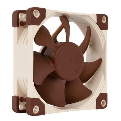 Noctua NF-A8 PWM számítógépes hűtőrendszer Számítógép ház Ventilátor 8 cm Bézs, Barna