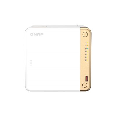 QNAP TS-462-4G tárolószerver NAS Tower Ethernet/LAN csatlakozás Fehér N4505