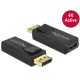 DeLOCK 65573 csatlakozó átlakító Displayport 1.2 HDMI Fekete