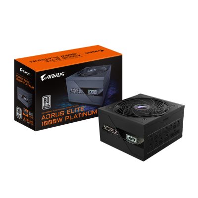 GIGABYTE AORUS ELITE P1000W tápegység 1000 W 20+4 pin ATX ATX Fekete