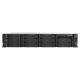 QNAP TS-855EU-8G tárolószerver Sztirol akrilnitril (SAN) Rack (2U) Ethernet/LAN csatlakozás Fekete C5125