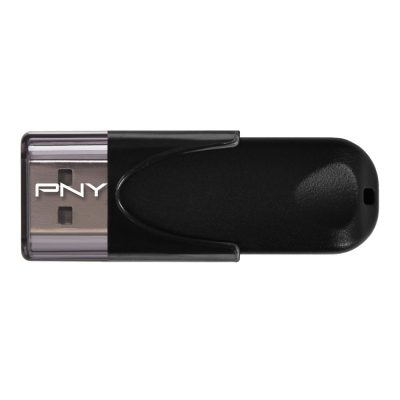 PNY Attaché 4 2.0 64GB USB flash meghajtó USB A típus Fekete