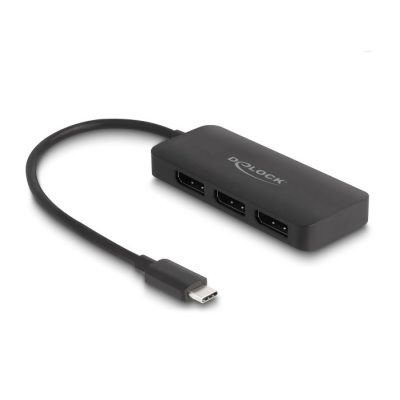 DeLOCK 88041 hálózati csatlakozó DisplayPort Fekete