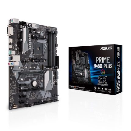 ASUS PRIME B450-PLUS AMD B450 AM4 foglalat ATX